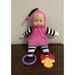 Madame Alexander Play With Me Pink Ladybug Baby Doll 2015 Rattle Infant Toy